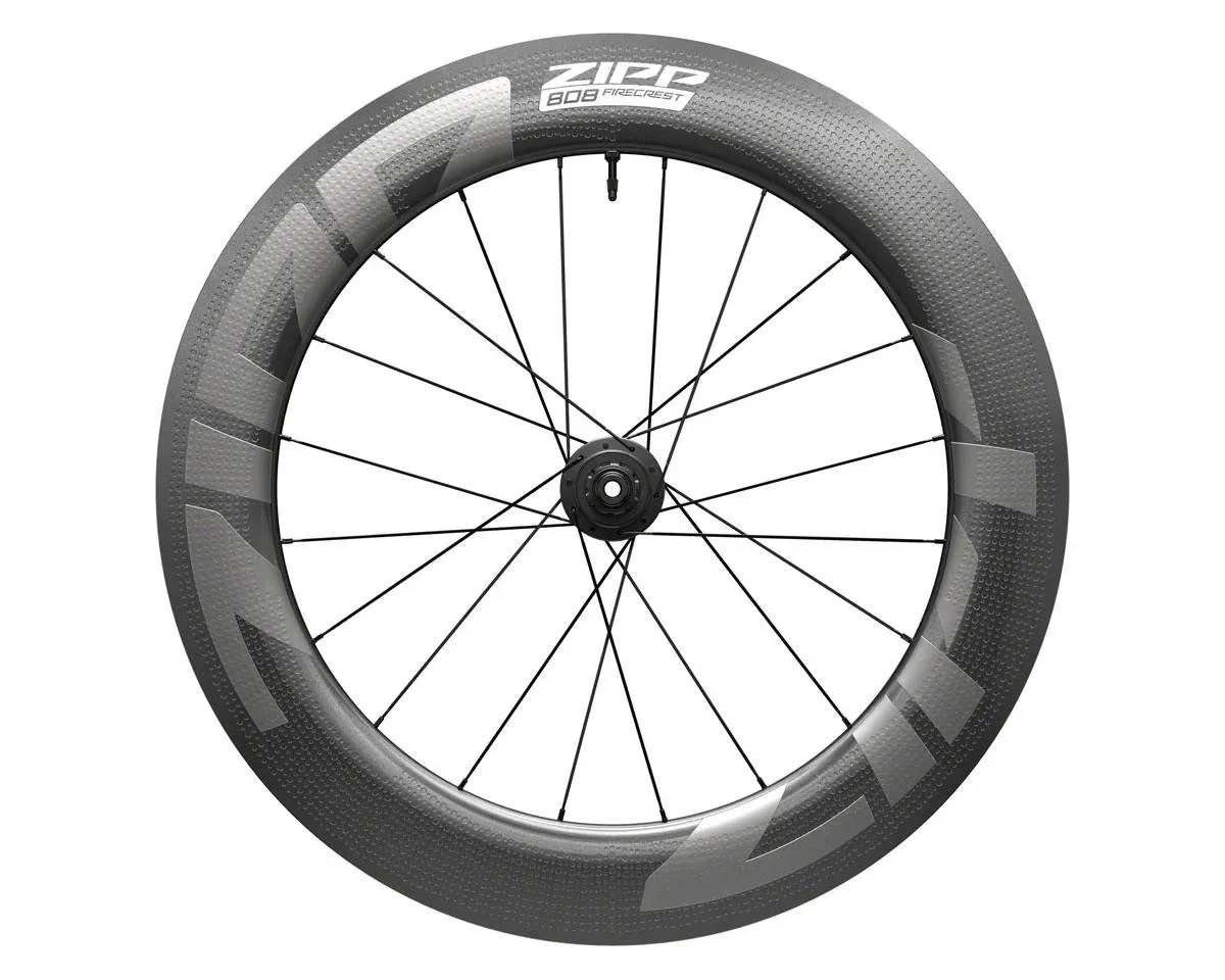 Zipp 808 Firecrest Tubeless Disc Brake Road Wheel (Black) (SRAM XDR) (Rear) (12 x 142mm) (700c) (Centerlock) (B1)
